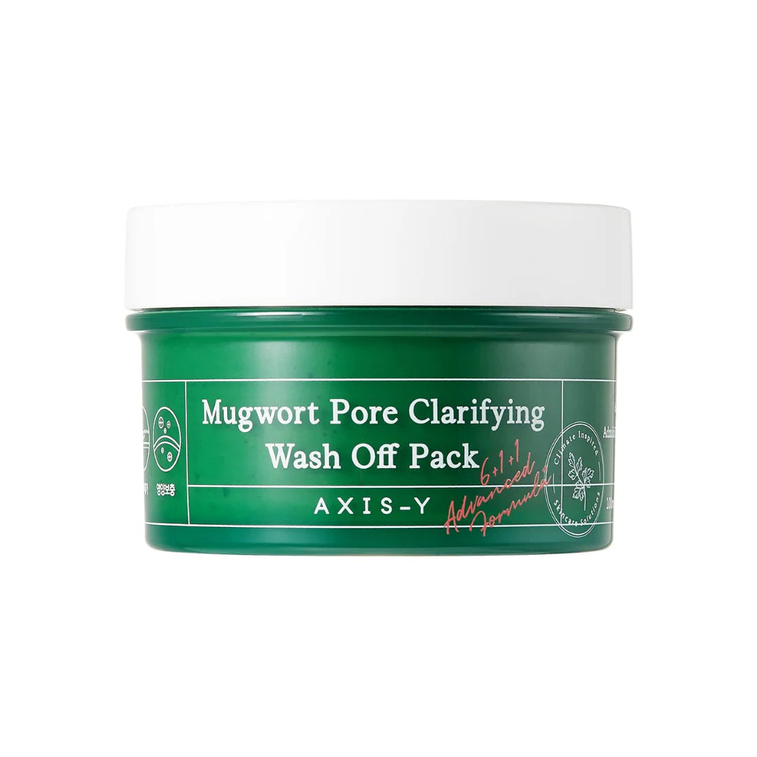 AXIS-Y Mugwort Pore Clarifying Wash Off Pack 100ml