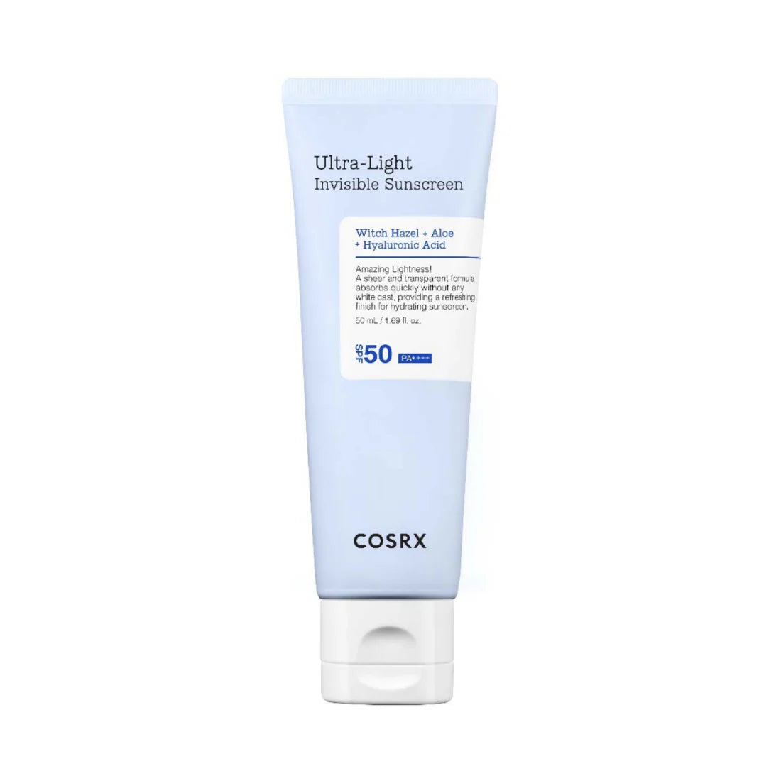 COSRX Ultra Light Invisible Sunscreen SPF50+ 50ml