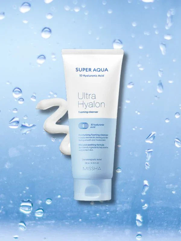MISSHA Super Aqua Ultra Hyalron Cleansing Foam 200ml