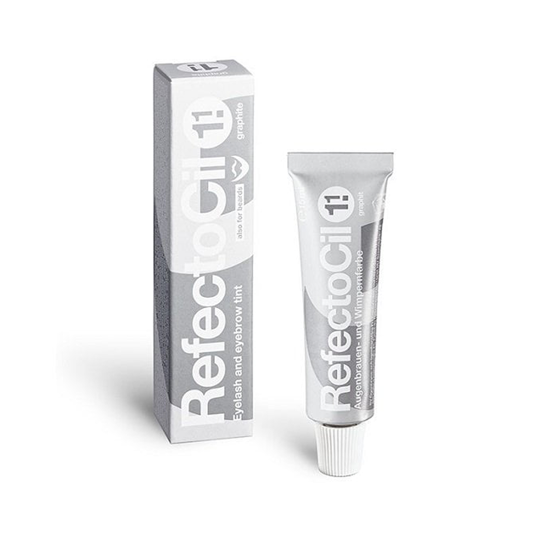 RefectoCil No. 1.1 Graphite tint tube and packaging 15ml