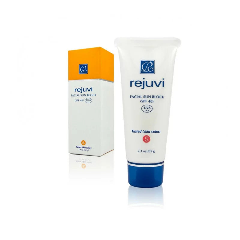Rejuvi S Facial Sunblock SPF40 Tinted 65g