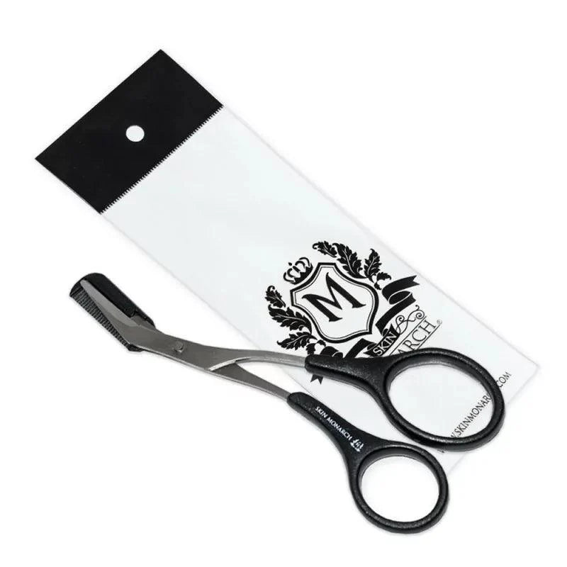 Skin Monarch Eyebrow Scissors With Comb 1pcs product photo